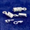 Bead Cord/Wire Ends 925 silver Ø 0.5-2 mm - 0,5mm