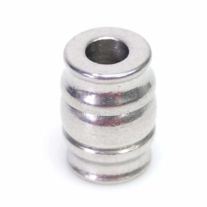 Large hole cylinder shaft stainless steel 15x11mm