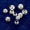 Round beads large hole 925 silver Ø 4.5-6 mm - 4,5mm