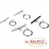 T-clasp toggle clasp stainless steel Ø 11-15 mm - 11mm