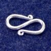 S-hook clasp 925 silver Ø 12 - 30 mm - 12mm