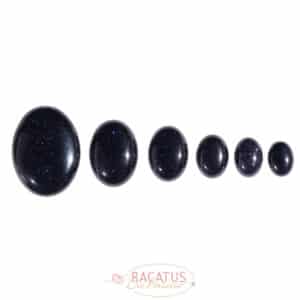 Onyx oval cabochon 18 and 25 mm, 1 piece