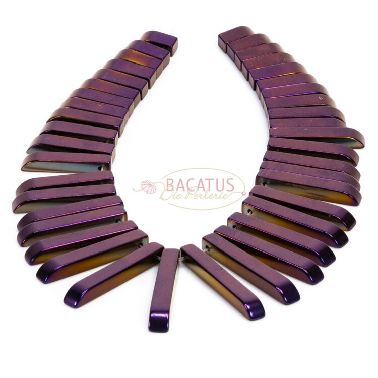 Hematite-rod-necklace-purple