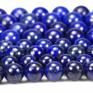 Boules de lapis lazuli brillant 2-18 mm, 1 fil