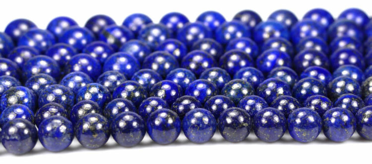 Boule de lapis lazuli brillance