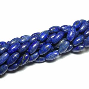 Lapis lazuli rice 8 x 16 mm, 1 strand