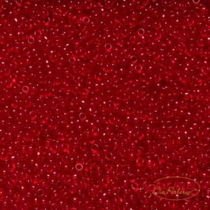 Miyuki Rocailles 11-141SF semi-frosted transparent ruby 9,9g