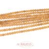 Cateye glass beads color selection approx. 4-12mm, 1 strand - 4mm, brown