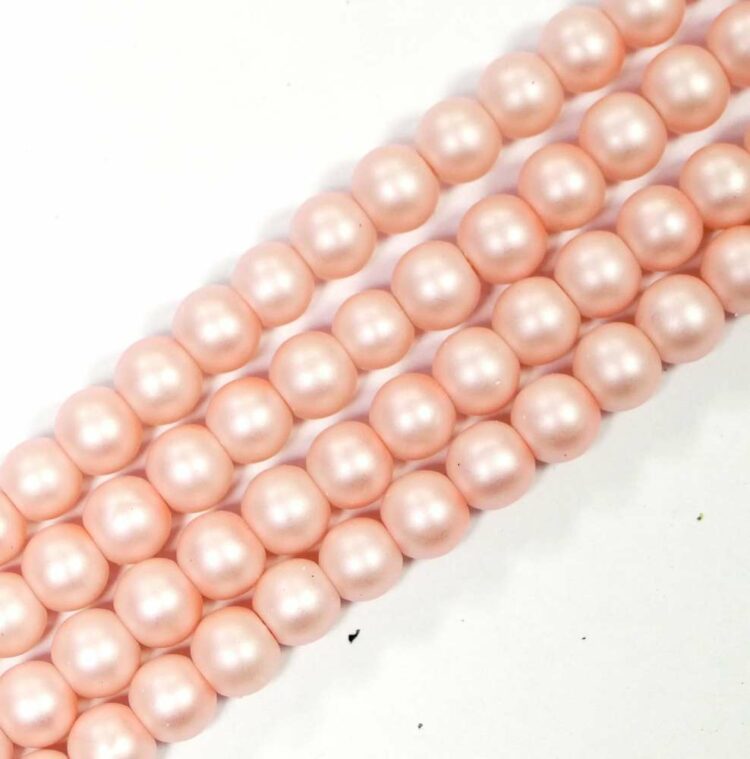 Glass beads-matt-ros