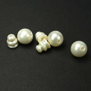 Guru pearl freshwater pearls 10 mm, 2-part. set