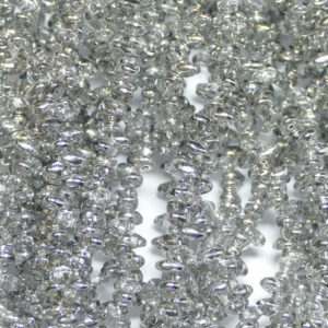 SuperDuo Beads Twin 2.5 × 5 mm Crystal Labrador (02), 1 fil
