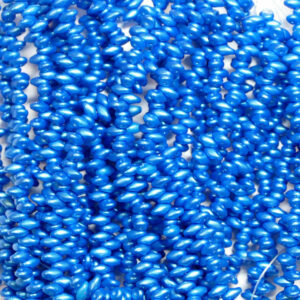 SuperDuo Beads Twin 2.5×5 mm Pearl Shine Azuro (88), 1 strand