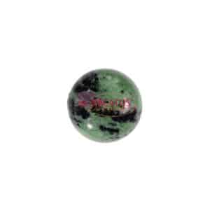 Ruby zoisite cabochon 12 mm, 1 piece