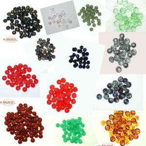 Piggy Beads sélection de couleurs 8 mm, 20 pièces