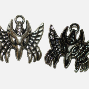 Metal pendant charm eagle 34×34 mm