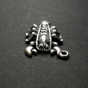 Metal pendants lobster 23×20 mm, 2 pieces