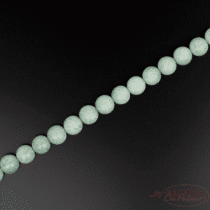 Africa Amazonite plain round gloss structure approx. 6-10mm, 1 strand