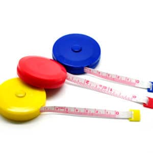 Ruban à mesurer, ruban à mesurer, ruban à mesurer de tailleur / bobine 1,50 x 0,75 cm