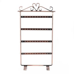 Jewelry holder for 24 pairs of earrings, metal copper, 31 x 15 cm 1x
