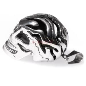 Stainless steel pendant skull 40×27 mm
