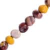 Gemstone selection nugget shiny size selection, 1 strand - Mookaite, 6x8mm