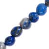 Gemstone selection nugget shiny size selection, 1 strand - Lapis Lazuli, 6x8mm