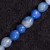 Gemstone selection nugget shiny size selection, 1 strand - Blue aventurine, 6x8mm