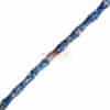 Jasper bamboo stone beads about 4x10mm, 1 strand - blue