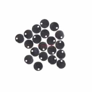 Anhänger Edelstahl “Kreis” Plättchen 8 x 0,8 10x