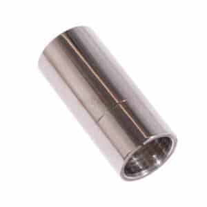 Magnetverschluss Edelstahl Walze 5, 7, 8 oder 10 mm silber 1x