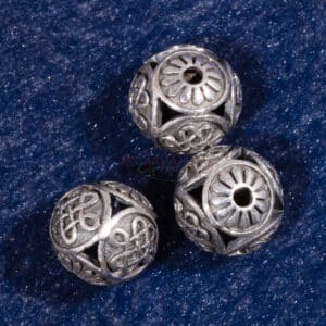 Silberperle 925 Silber “keltischer Knoten” Ø 9mm 1x