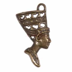 Metallanhänger “Pharao” 39x18mm Farbauswahl, 1 Stück