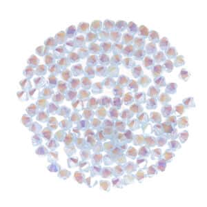 Kristallperlen Bicone PRECIOSA sapphire Opal 2AB – 4 mm